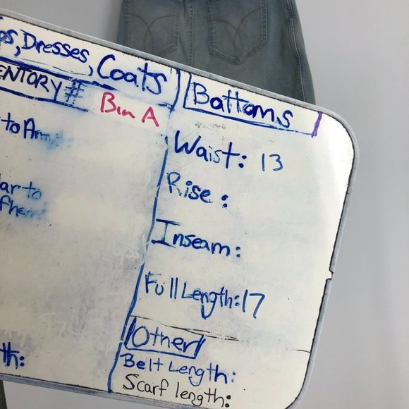 Calvin Klein Jeans Light Blue Skater Skirt - Picture 8 of 14